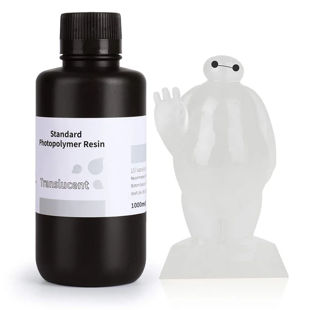 TRANSLUCIDA ESTANDAR RESINA ELEGOO 1 KG. 50.103.0057