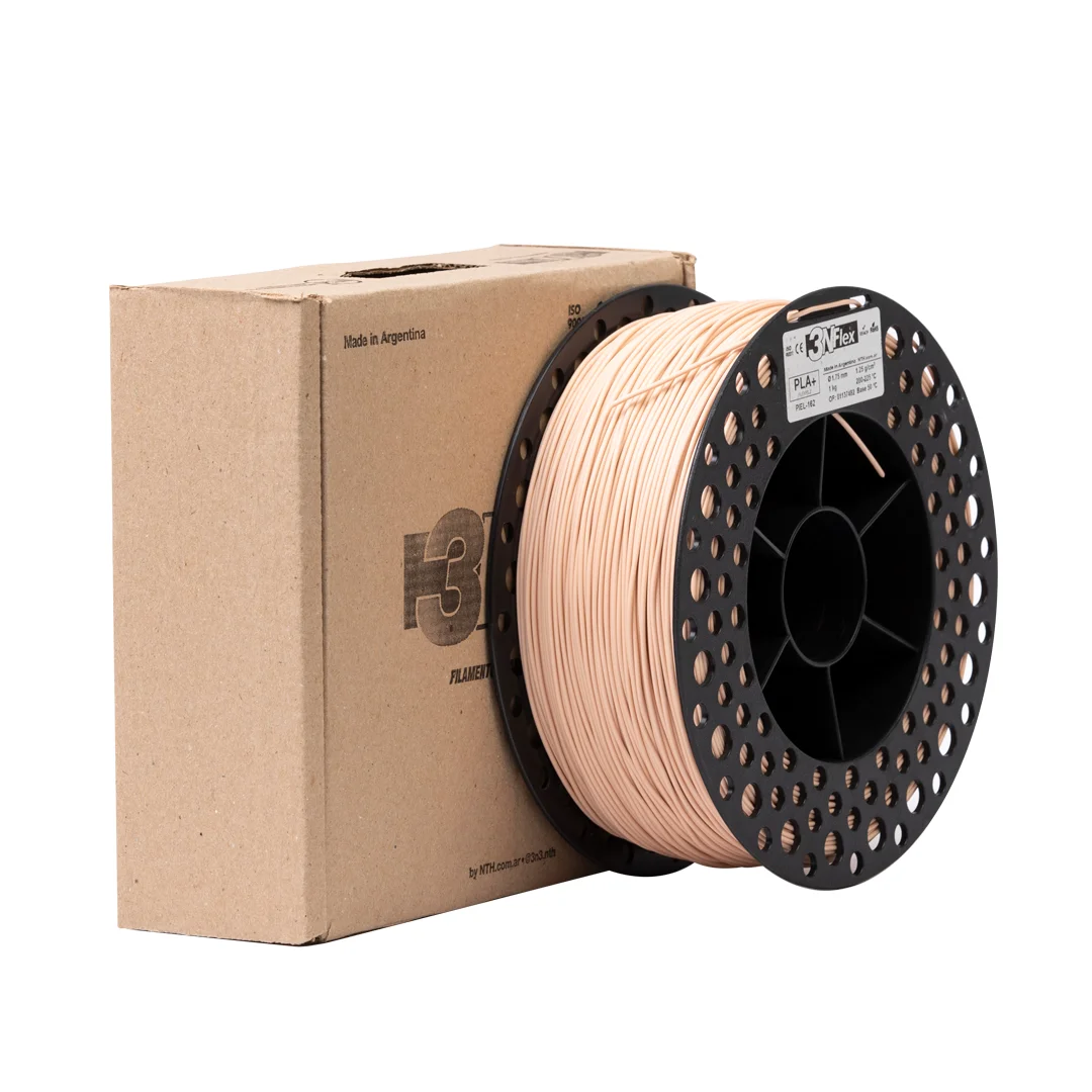 FLEXIBLE PLAFLEX 3N3 PIEL 162 FILAMENTO 3D 1.75MM 1KG