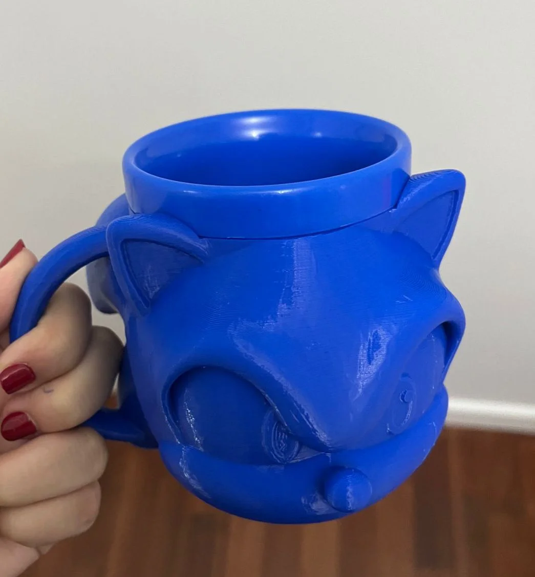 PLATA ALTA TAZA interior de taza para impresión 3d con borde polimero AT