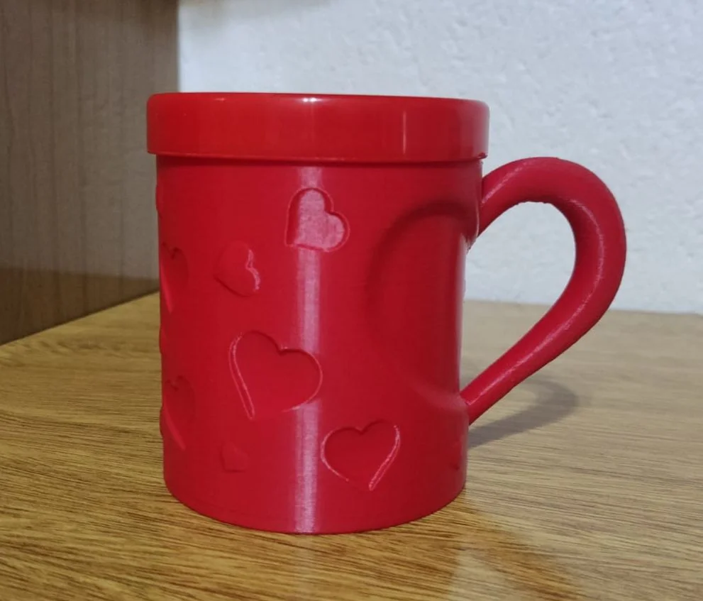 PLATA ALTA TAZA interior de taza para impresión 3d con borde polimero AT