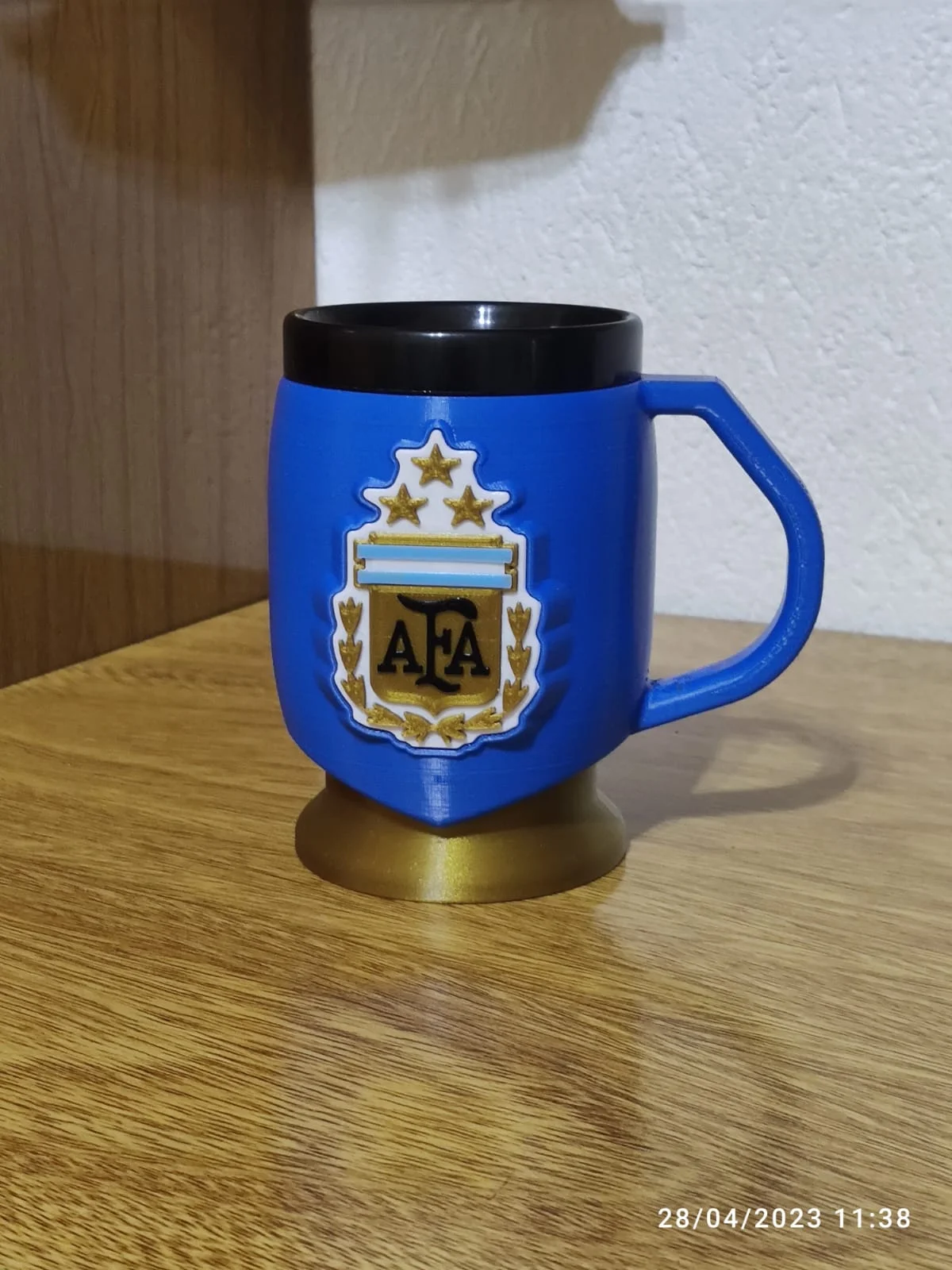 PLATA ALTA TAZA interior de taza para impresión 3d con borde polimero AT