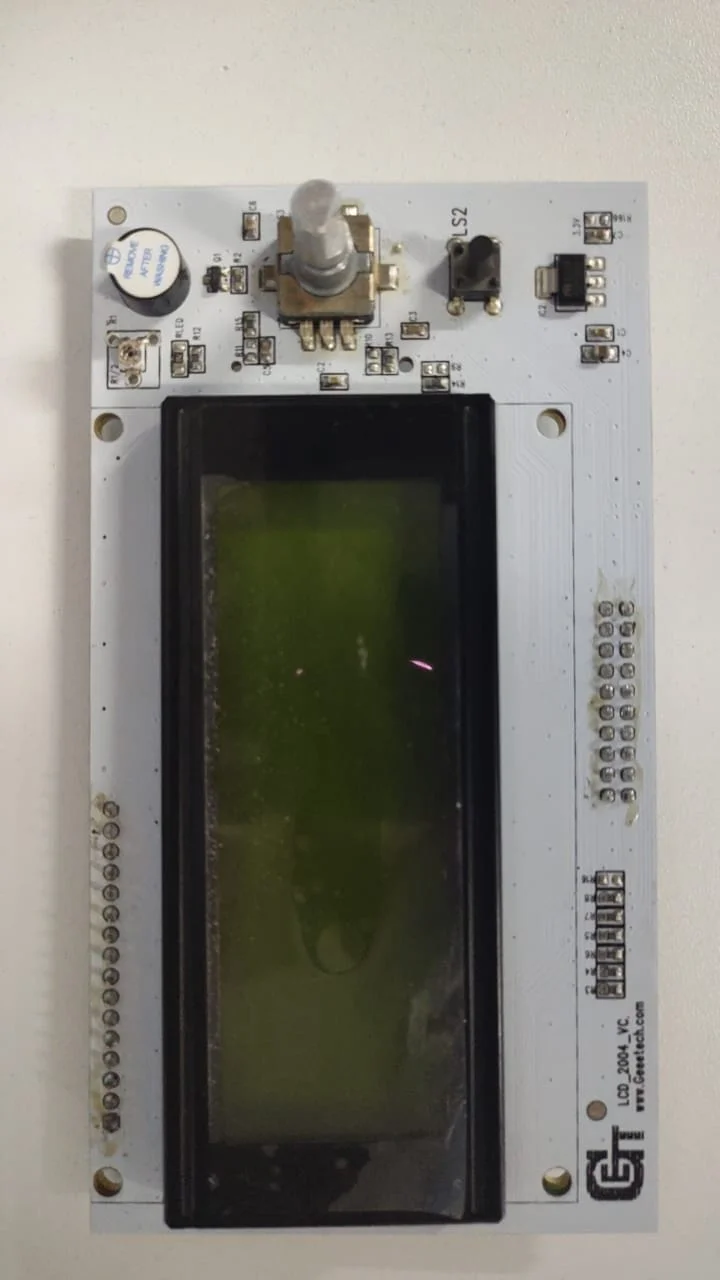 Display Hellbot para placa V3.1 CON LECTOR DE MEMORIA Y FICHA PANTALLA MAGNA 1 Y DUAL COD1104 (copia)