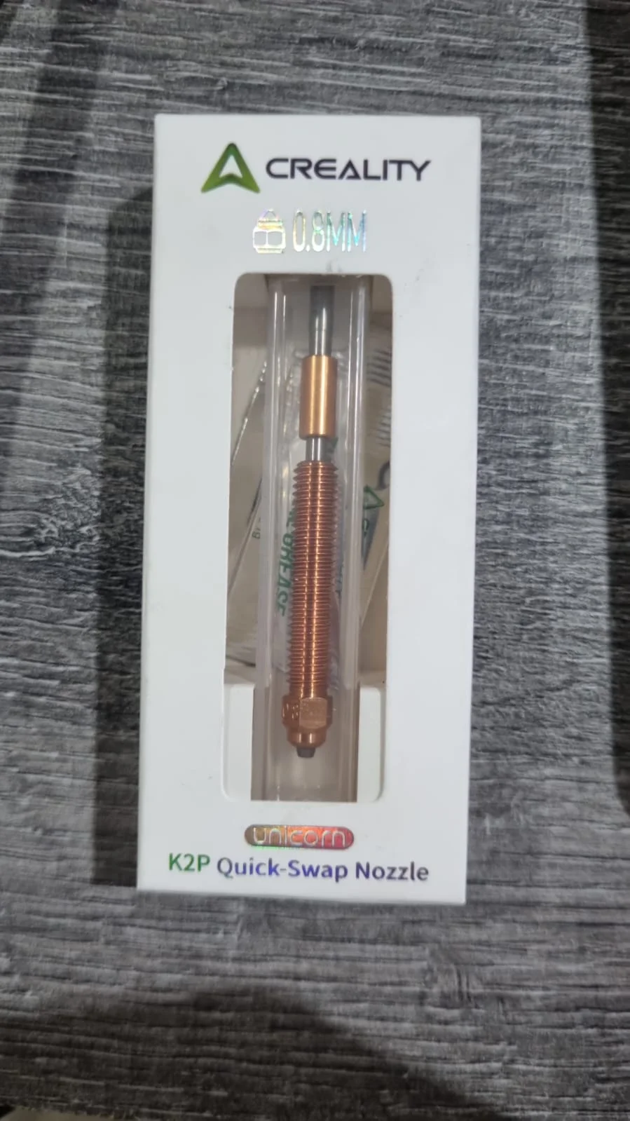 PICO 0.6 Creality K2/Creality HI - Nozzle Unicorn Creality Original 4008030073 c5