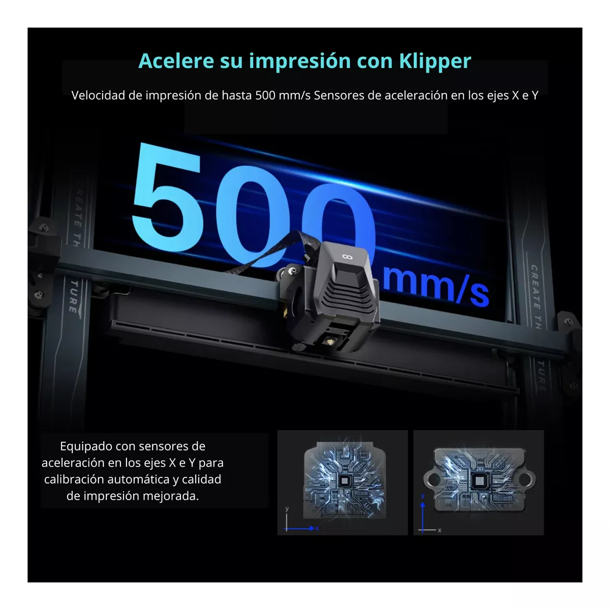 Neptune 4max 420x420x480mm Klipper 500mms Impresora 3D FDM ELEGOO